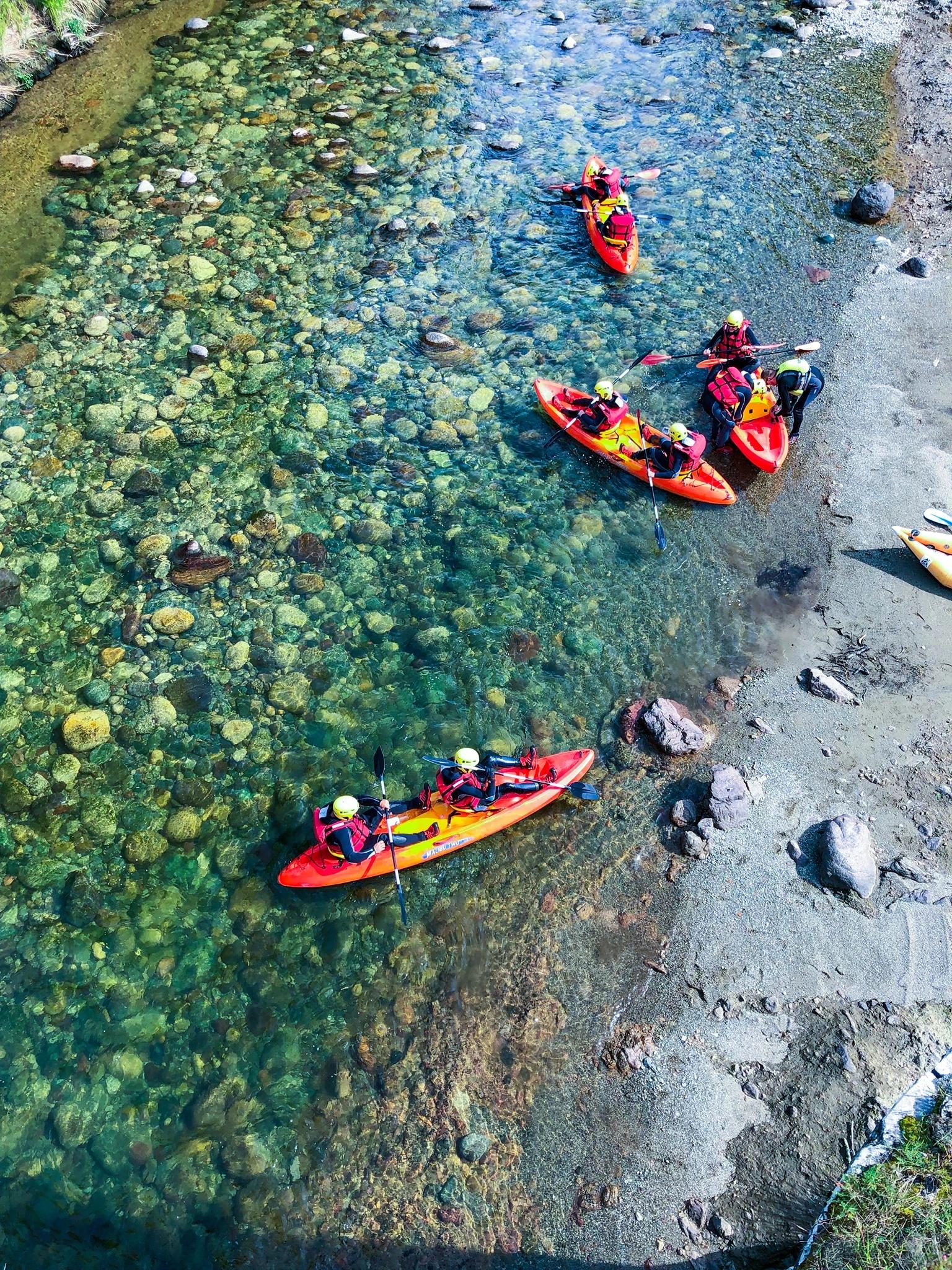 Kayak dans le Golu : activité près de Corte