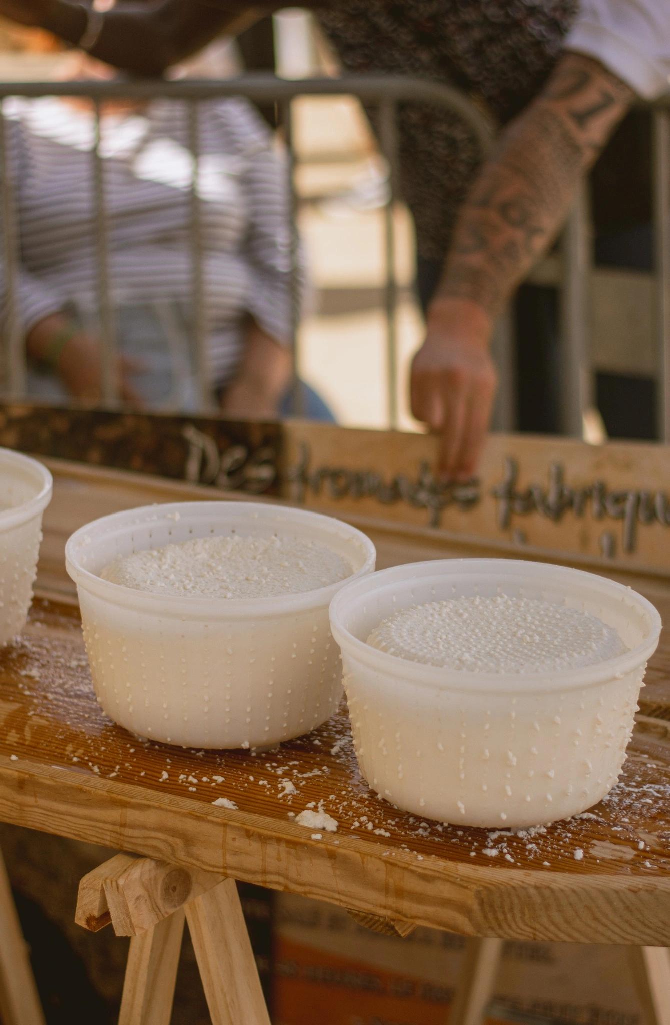 Le Brocciu  : fromage traditionnel Corse fabriqué avec du petit lait
