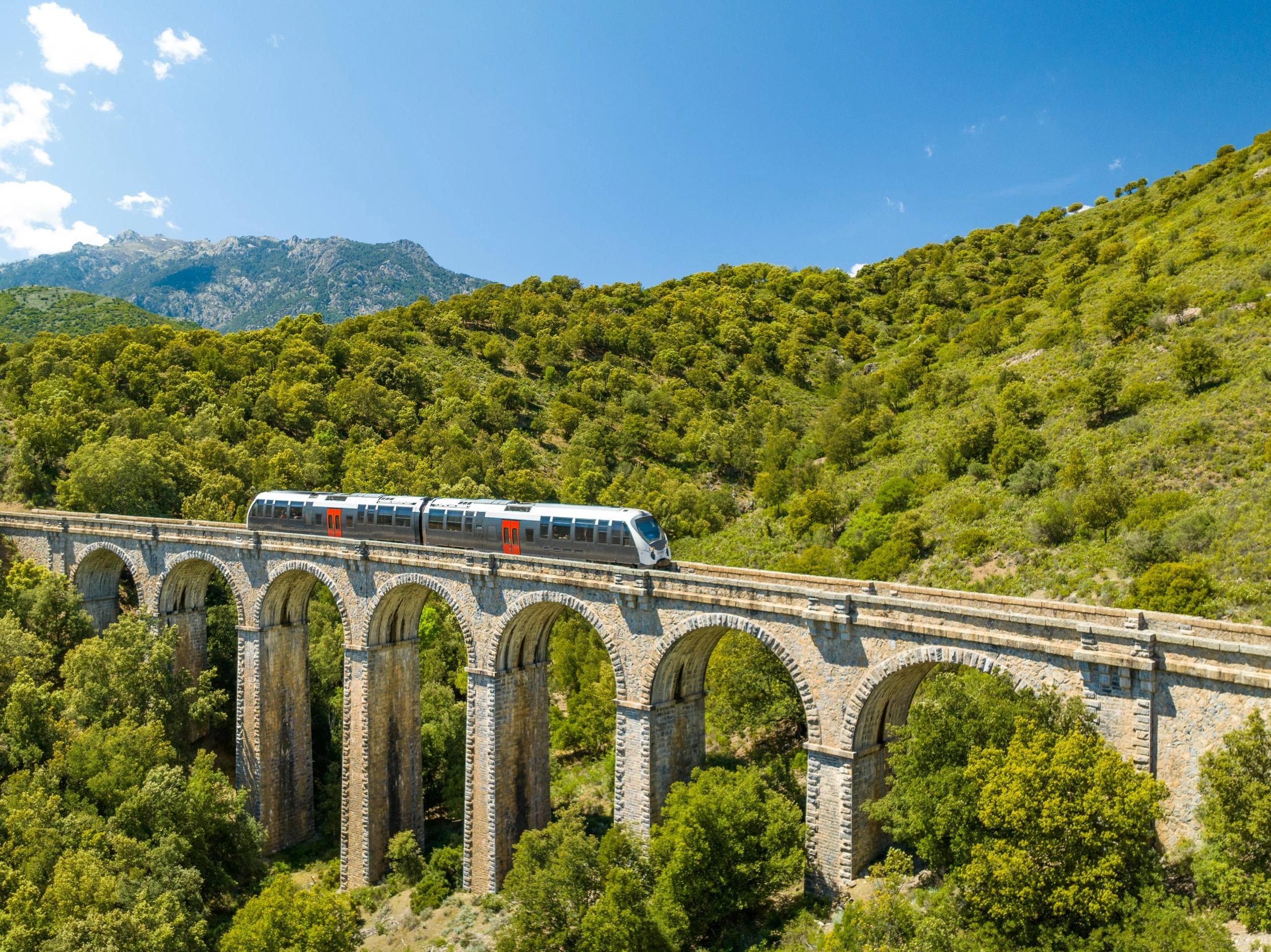Train de Corse : la micheline Corse 
